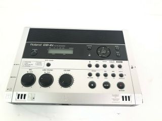 Rare Roland Cd - 2i Digital Recorder - Sd Card Or Cd Burning With Power Supply