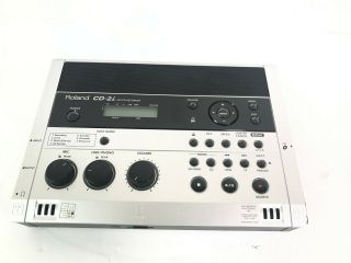 RARE ROLAND CD - 2I DIGITAL RECORDER - SD CARD or CD BURNING with POWER SUPPLY 2