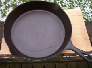 VINTAGE WAPAK 11 CAST IRON SKILLET CAMPING FRY PAN 3