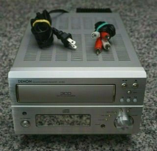 Vtg Denon Ud - M50 Cd Auto Changer Receiver 3 Compact Disc Amplifier Hi - Fi