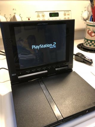 Playstation Ps2 Slim,  Portable Joytech 8” Lcd Modbo Rare