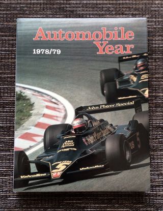 Rare Vintage 1978 - 1979 26 Automobile Year: Auto Launches And Motorsport Racing