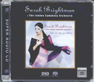 " Sarah Brightman Time To Say Goodbye " Rare Out Of Print Oop Multi - Ch Hybrid Sacd