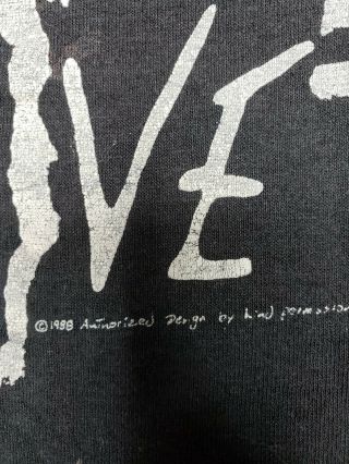 True Vintage Sid Vicious Vintage 1988 Size XL Sex Pistols single stitch 2