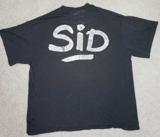 True Vintage Sid Vicious Vintage 1988 Size XL Sex Pistols single stitch 8