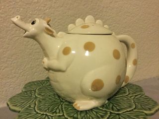Rare Vintage Puff The Magic Dragon Teapot By Quon Quon Only One Available