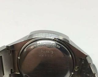 Vintage Pulsar P4 Executive Digital Led Time Computer Watch Solid Band 4 Repair 4