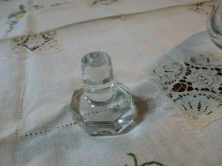 Vintage Baccarrat Crystal Decanter Whiskey Liquor Made in France 7