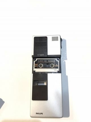 Vintage Philips Pocket Memo195/19 LFH 0195 Recorder Mini Cassette Work 3