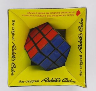 Vintage Rubik ' s Cube 1980 Rare In Package Ideal Toy Collectible 2