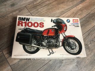 Factory Imai Vintage Bmw R100s Model Kit - Very Rare 1/12 Scale 1982