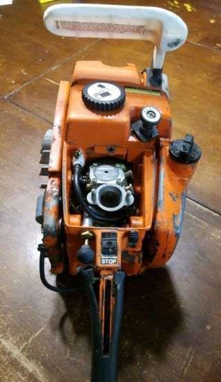 Vintage Echo CST - 610 EVL 2 Cylinder Chainsaw (incomplete) 3