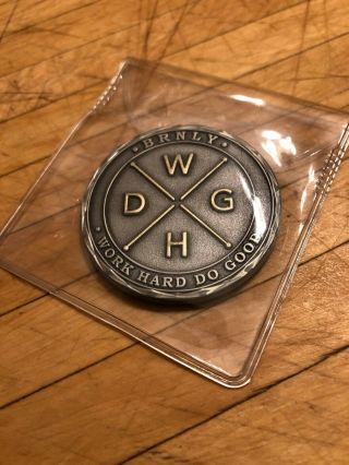 Burnley Rare Whdg Stay Classy Challenge Coin