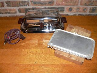 Vintage General Electric 139g38 Waffle Iron & Sandwich Grill