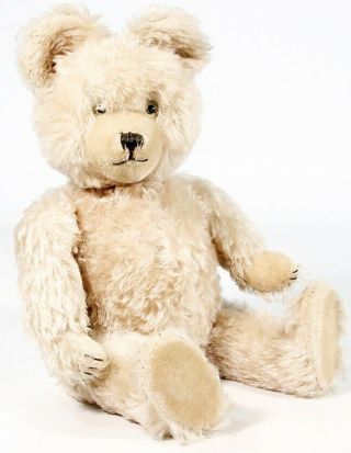 Beigecolored Diem Teddy Bear - 14 Inch - From 1930/40