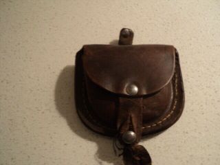 Vintage Railway Timekeeper Pocket watch in leather pouch Austria 2