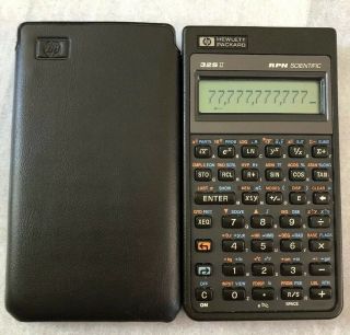 Vintage Hewlett Packard Hp 32s Ii Rpn Scientific Calculator With Case