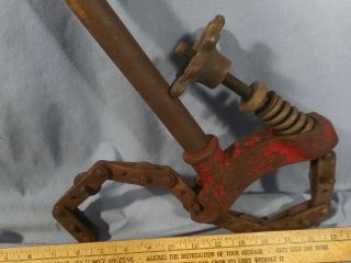 Vintage Cast Iron Soil Pipe Cutter Plumbers Tool JRS Talon Tools No.  2 USA 2