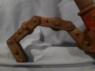 Vintage Cast Iron Soil Pipe Cutter Plumbers Tool JRS Talon Tools No.  2 USA 4