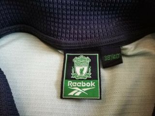 Vintage Reebok Liverpool Green Carlsberg Away Long Sleeve Shirt 99 - 00 Medium 3