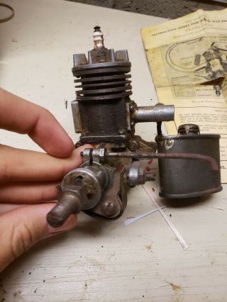 Vintage Ghq Model Gas Engine
