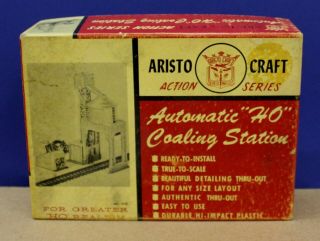 Vintage Aristo - Craft Pocher 510 Ho Automatic Coaling Station Rtr Boxed 60s Italy
