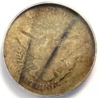 1896 - S Barber Quarter 25C - ANACS Fair 2 Details - Rare Key Date Certified Coin 5