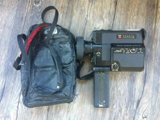 Vintage Canon Canonsound 514xl - S,  8mm Movie Camera Wow