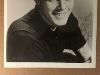 Jeffrey Hunter Very Rare Very Early Signed 8/10 Photo 1956 Star Trek 3