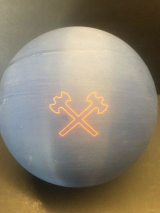Hammer Faball JPF Double Axe Blue Urethane Bowling Ball 16 lbs (Rare) 2