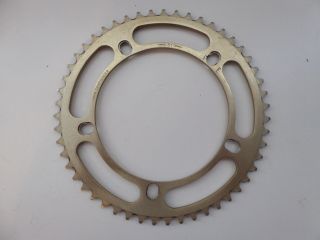 Vintage Classic Campagnolo Gold Pista/track 51t Chainring 144 Bcd Very Rare