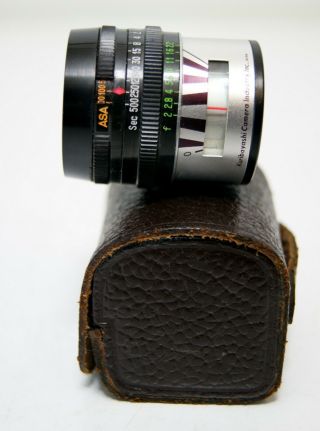 Petri Hot Shoe mount Exposure Light Meter with Case vintage 35mm SLR film camera 2