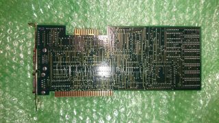 Sampo VGA - P (Mira VGA) 8 Bit ISA EGA VGA Card Cirrus Logic GD510A Rare 2