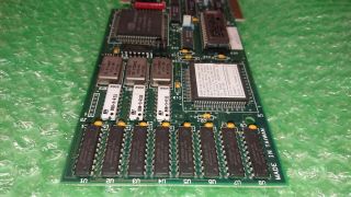 Sampo VGA - P (Mira VGA) 8 Bit ISA EGA VGA Card Cirrus Logic GD510A Rare 4