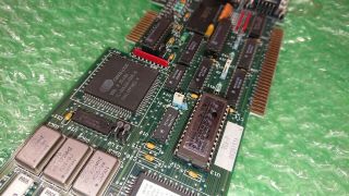 Sampo VGA - P (Mira VGA) 8 Bit ISA EGA VGA Card Cirrus Logic GD510A Rare 5