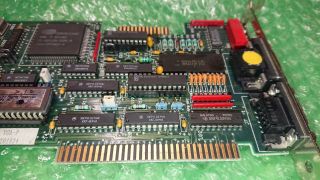Sampo VGA - P (Mira VGA) 8 Bit ISA EGA VGA Card Cirrus Logic GD510A Rare 6