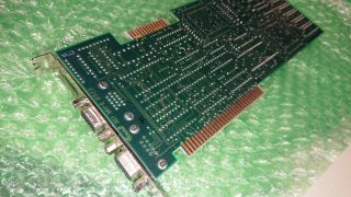 Sampo VGA - P (Mira VGA) 8 Bit ISA EGA VGA Card Cirrus Logic GD510A Rare 8