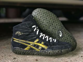 Asics Gold Rulons Size 9 Rare Wrestling Shoes