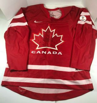 Vintage Nike Team Canada Size 54 Xl 2010 Olympic Iihf Hockey Jersey Nhl