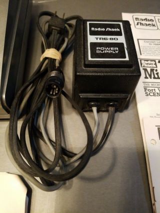 Vintage Radio Shack TRS - 80 Microcomputer System 26 - 1001D Manuals Power supply 6