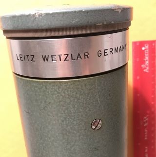 Vintage Leitz Wetzlar Germany Hektor 1:2.  8/250mm Lens Prada 4