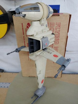 Vintage Star Wars B - Wing Fighter Vehicle With Figure