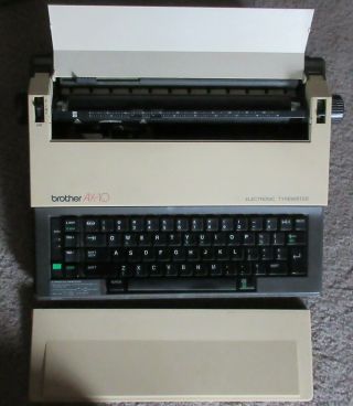Vintage Brother AX - 10 Electric Typewriter & Shp 2