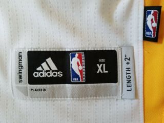 RARE XL Kevin Durant Golden State Warriors jersey finals patch Adidas 4