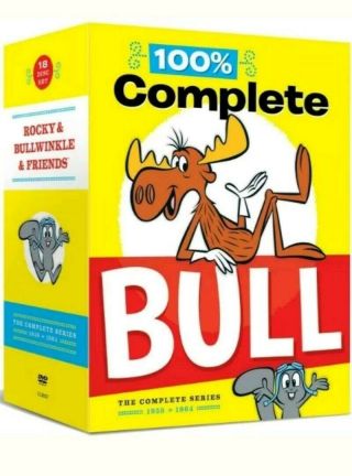 Rocky And Bullwinkle : The Complete Series (dvd,  2011,  18 - Disc Set) Rare Oop
