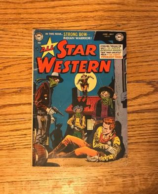 Vintage All Star Western Dc Comic 65