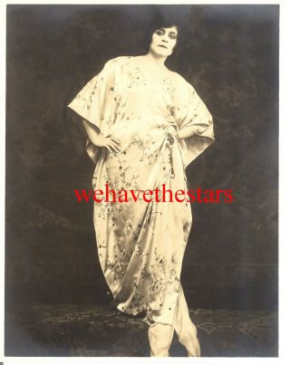 Vintage Theda Bara Vamp 20s Publicity Portrait