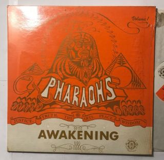 The Pharaohs - “The Awakening” LP - Scarab - Private Jazz Funk NM - Shrink RARE 2