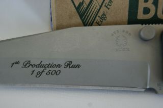 RARE BUCK STRIDER TACTICAL FOLDING KNIFE B880 SP 1ST PRODUCTION RUN 1 OF 500 3