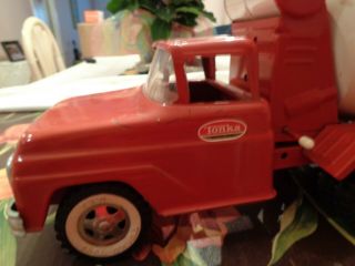 VINTAGE RED TONKA (MOUND MINN) CEMENT MIXER 6